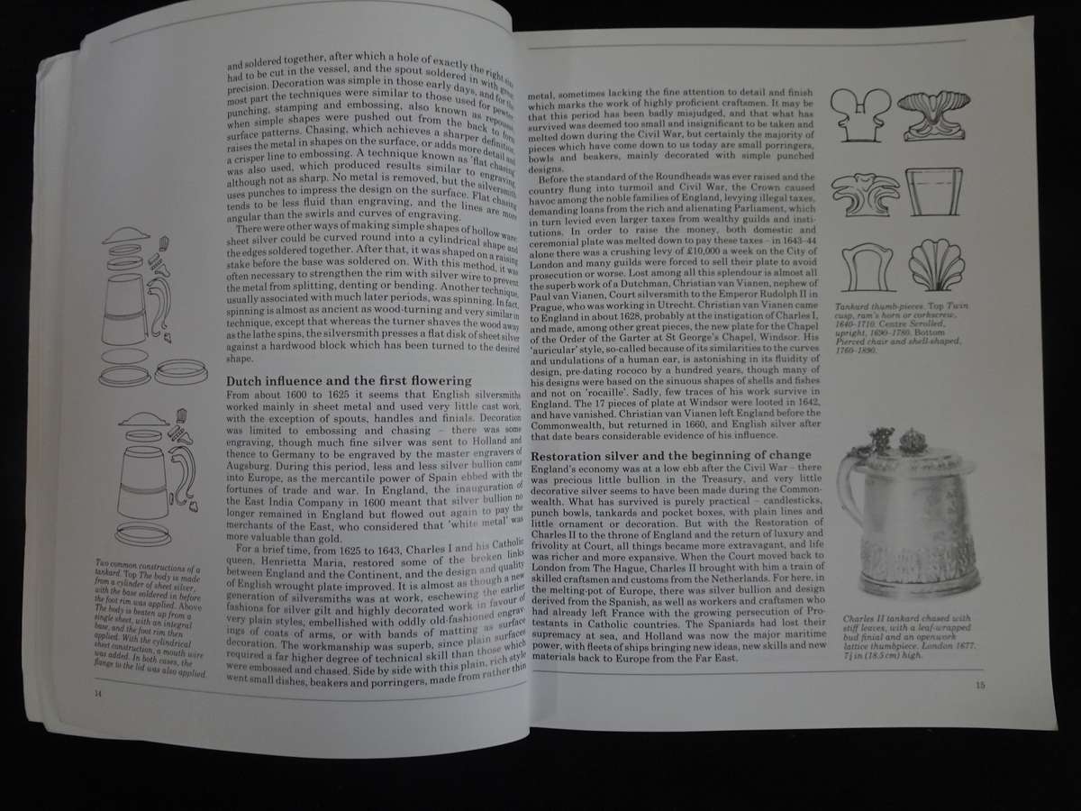 Collector's Guide To Buying Antique Silver By Rachael Feild -Authenticity,Techniques,Dating And More