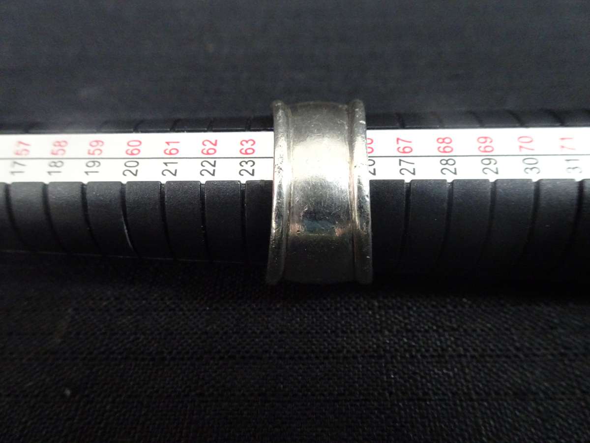 Beautiful Natural Lightning Solid Opal Sterling Silver Ring - Size 11 - 14.4 Gram - Marked SIL