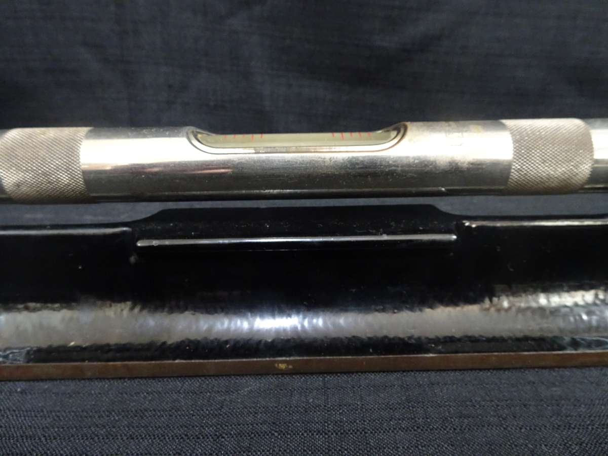 Superb Vintage L. S. Starrett Athol Mass USA Engineers-Machinists Spirit Level - 46cm x 7cm