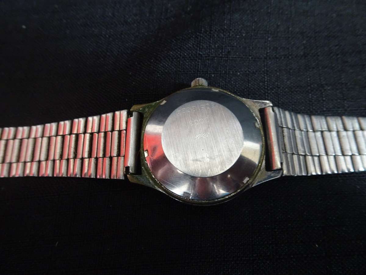 Vintage Rotary 17 Jewels Calendar Automatic Men's Watch -Swiss Made - See Description