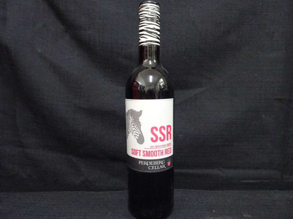Sealed 750ml Bottle Of SSR Soft Smooth Red 2022 Wine - See My Description