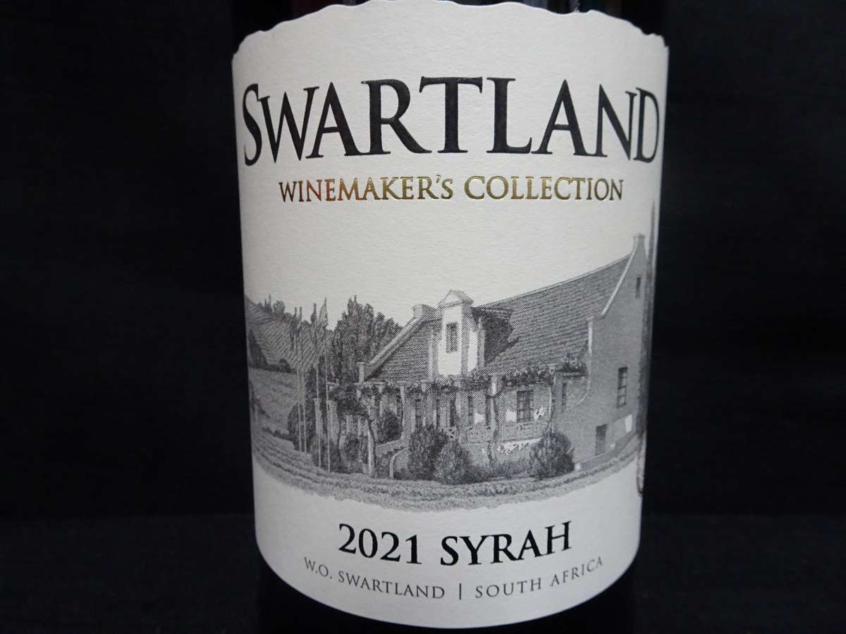 Sealed 750ml Bottle Of Swartland Winemaker's Collection 2021 Syrah - See My Description
