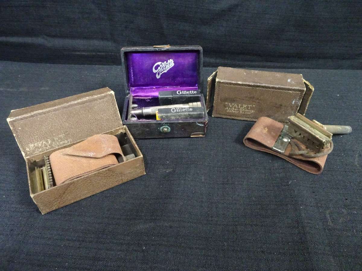 Collection Of Three Vintage Razors - See My Description
