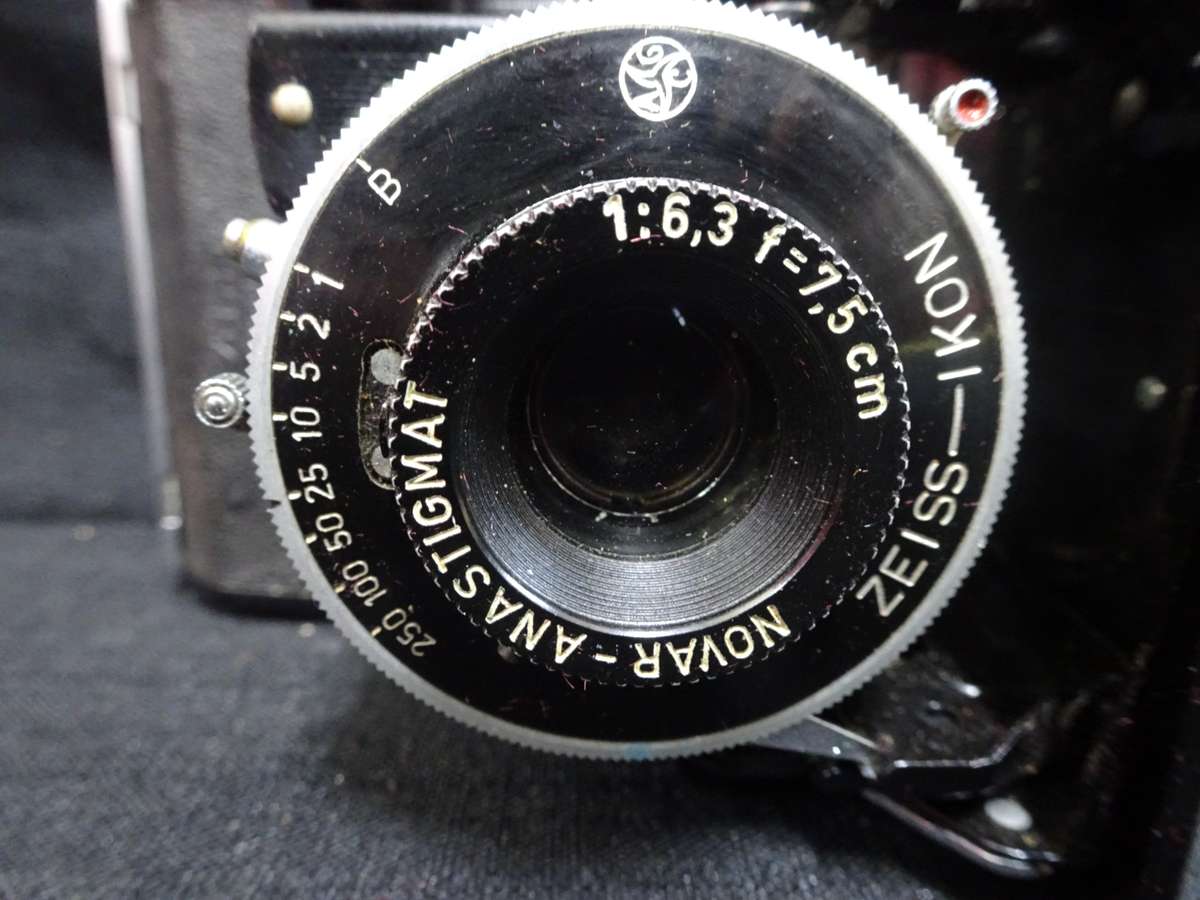 Vintage Zeiss Ikon Ikonta Telma Nettar Anastigmat Medium Folding Camera - See Description