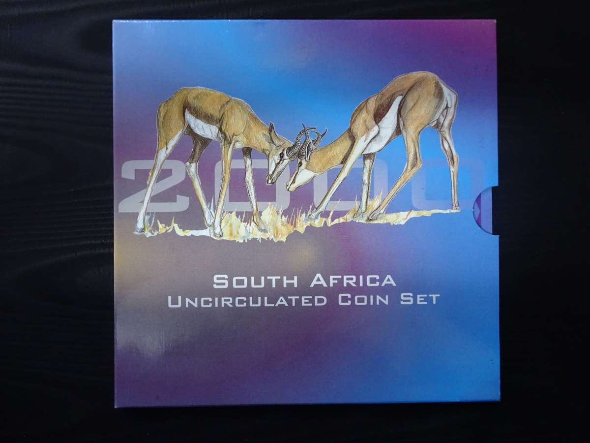 2000 South Africa Uncirculation Coin Set - In Excelent Condition
