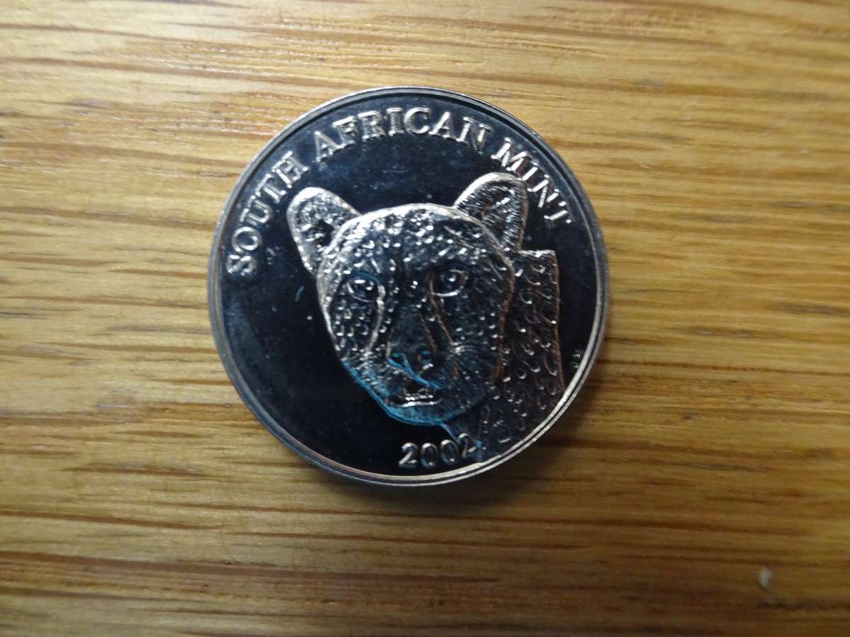 Eight World Coin 2002 Leopard Tokens -South African Mint - Bidding Per Token -In Excellent Condition