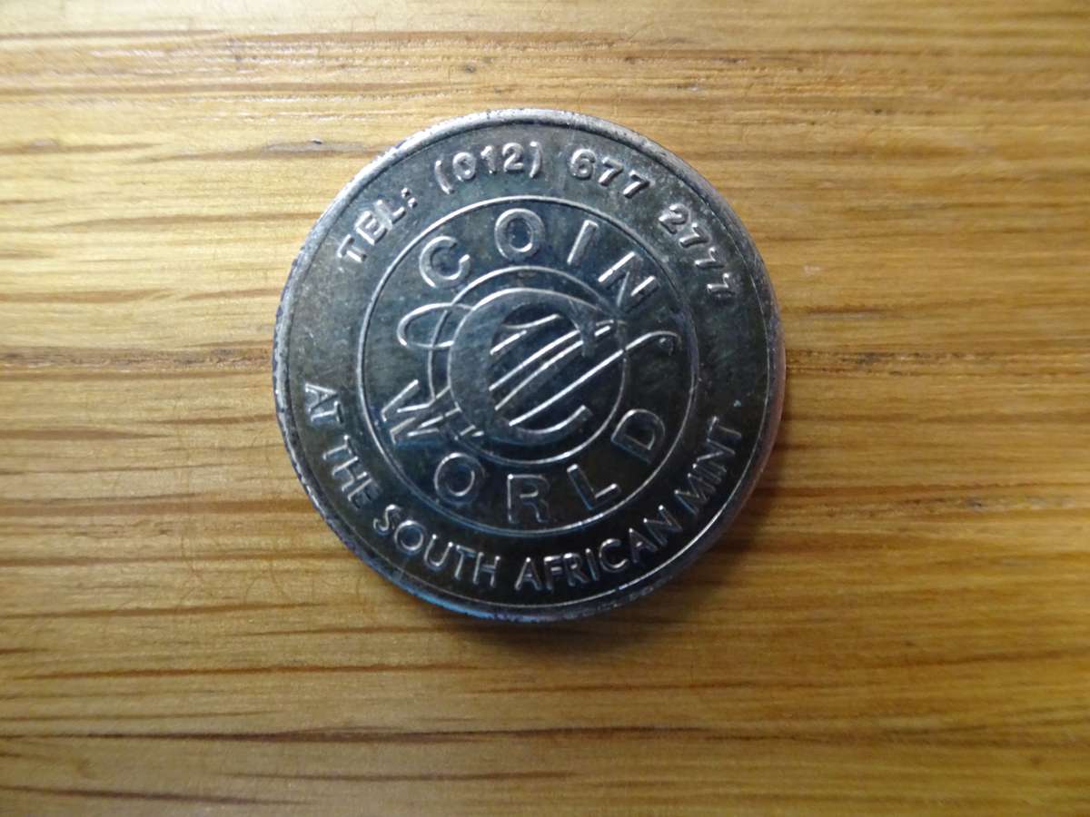 Six World Coin 2005 Hippopotamus Tokens -South African Mint - Bidding Per Token