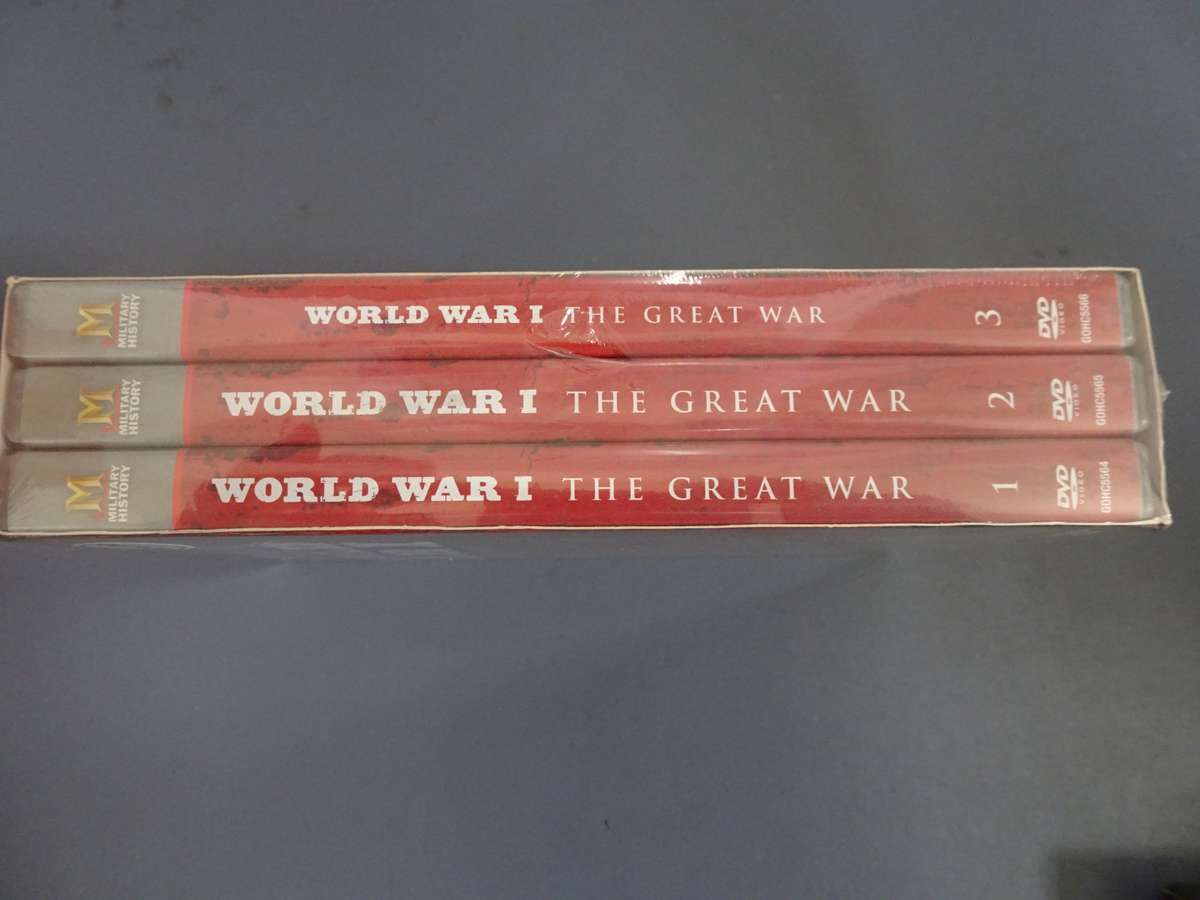 Stunning Collection Of WW1 And WW2 DVD Sets - Military History - Still In Original Cases - Sealed