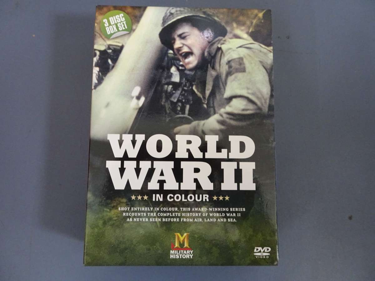 Stunning Collection Of WW1 And WW2 DVD Sets - Military History - Still In Original Cases - Sealed