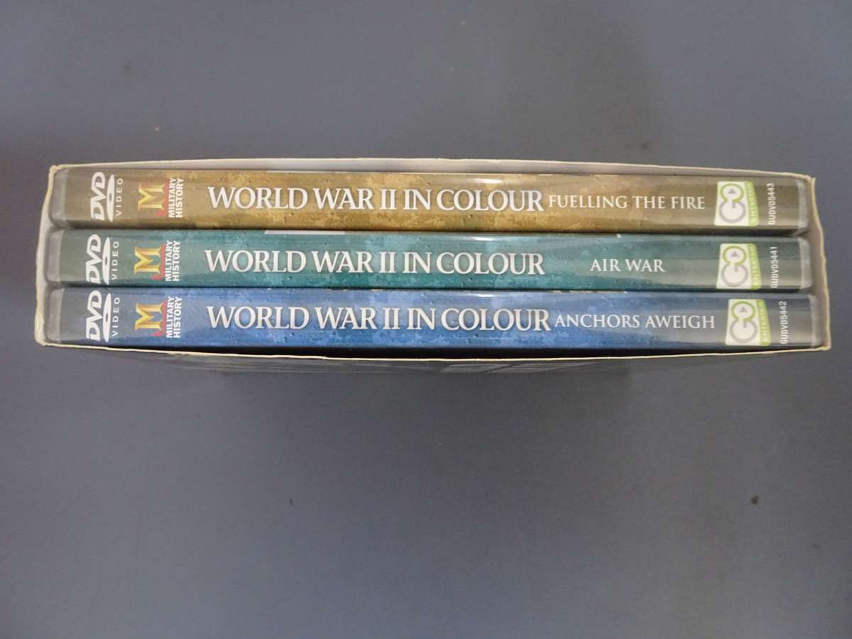 Stunning Collection Of WW1 And WW2 DVD Sets - Military History - Still In Original Cases - Sealed