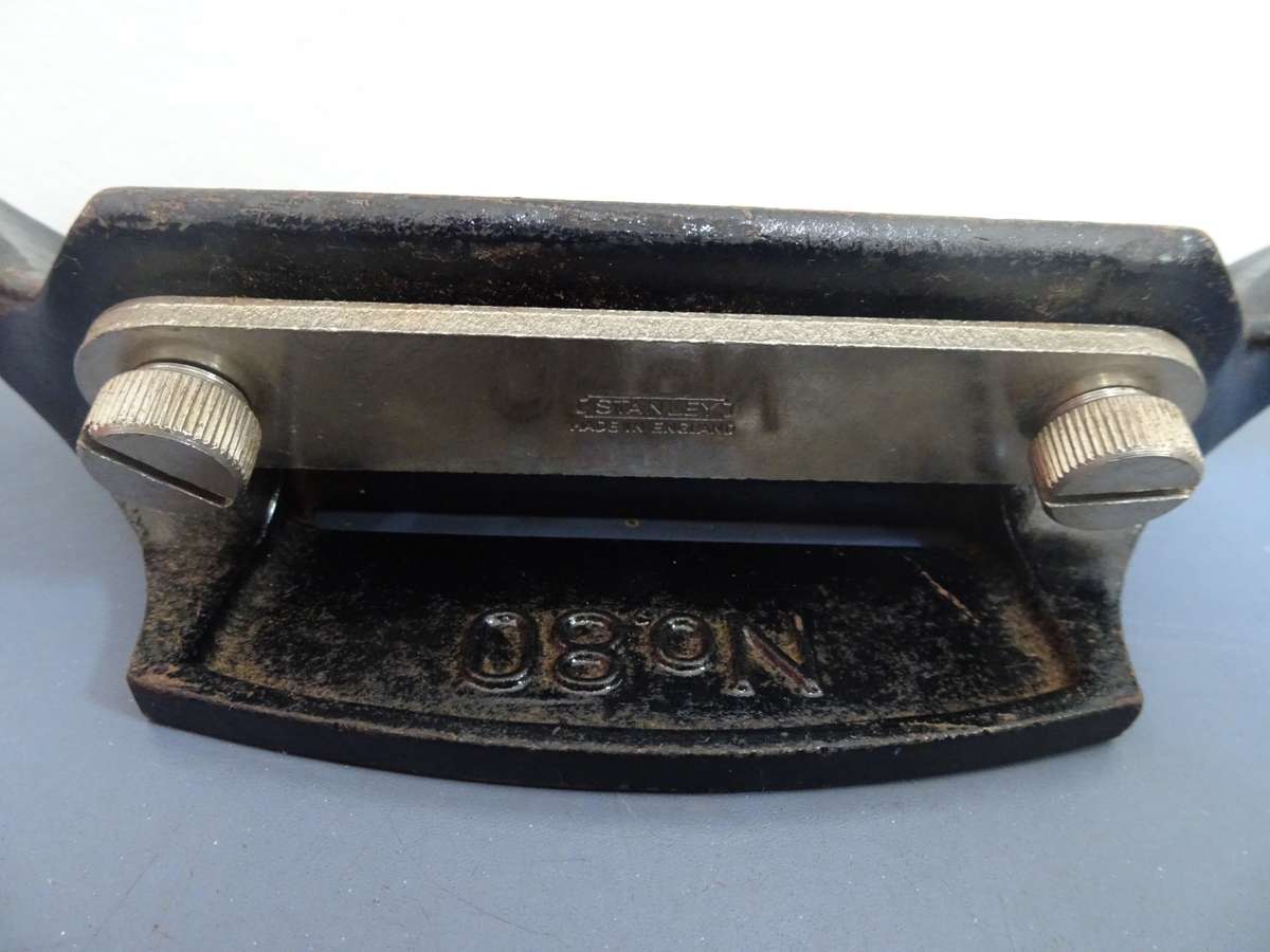 Rare Vintage Stanley No. 80 Sweetheart Cabinet Scraper Spoke Shave Plane - Good Condition