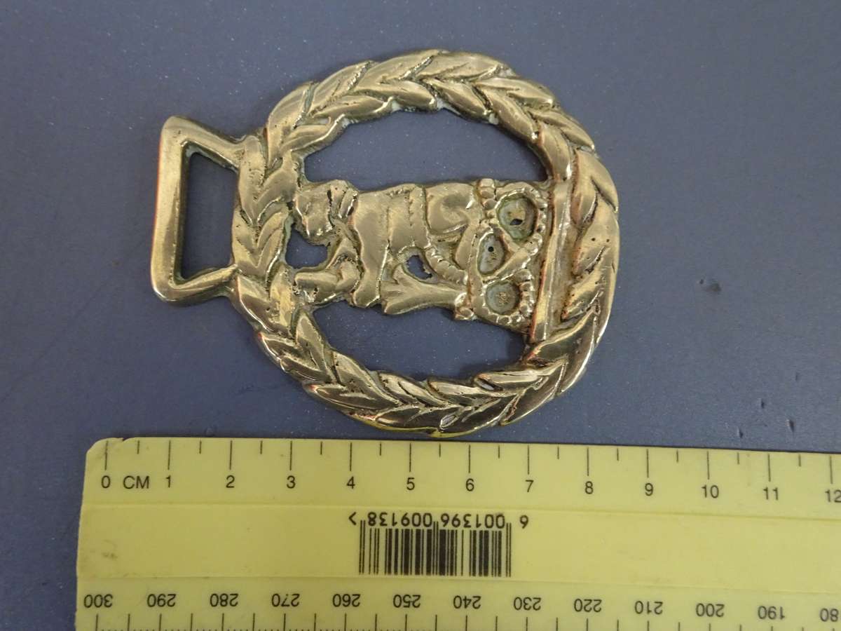 Joblot Of Eight Interesting Brass Items - In Good Condition