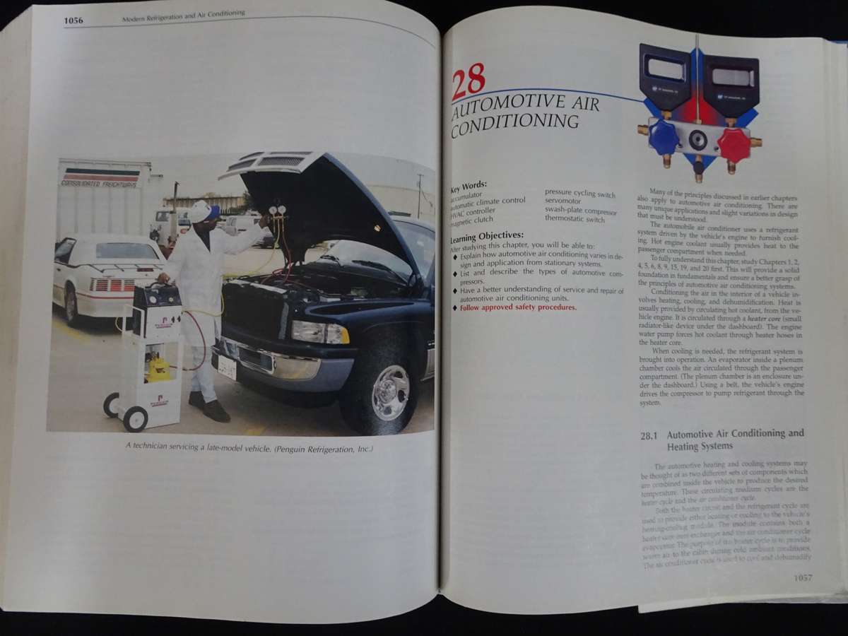 Modern Refrideration And Air Conditioning -By Althouse, Turnquist And Bracciano - See My Description