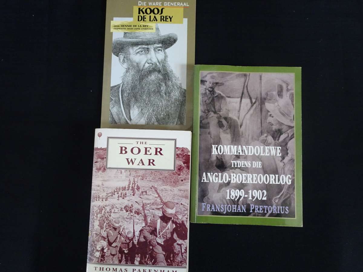 Three Interesting Boere War Related Books - See My Description