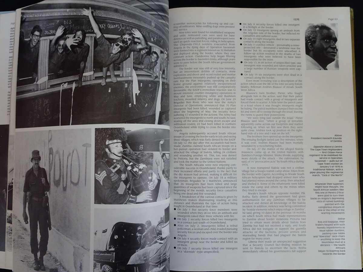 South Africa's Border War 1966-1989 Book by Willem Steenkamp - In Goeie Kondisie