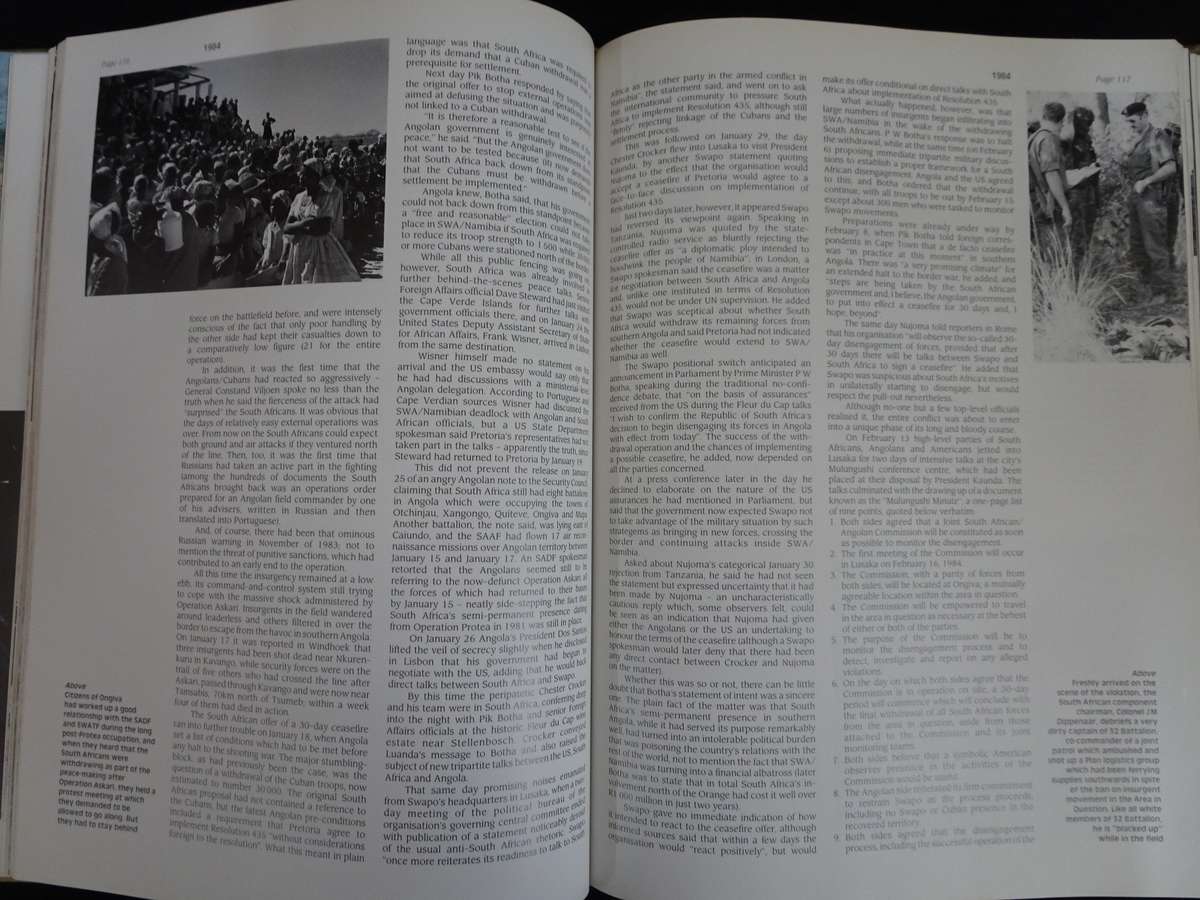 South Africa's Border War 1966-1989 Book by Willem Steenkamp - In Goeie Kondisie