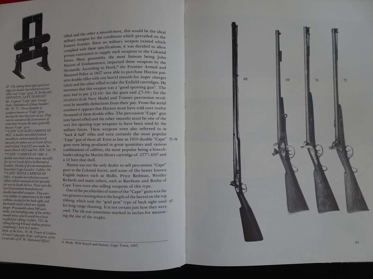 The Cape Gunsmith By Barry M. Berkovitch - See My Description