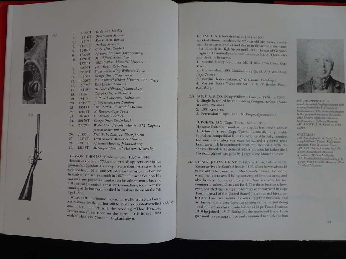 The Cape Gunsmith By Barry M. Berkovitch - See My Description