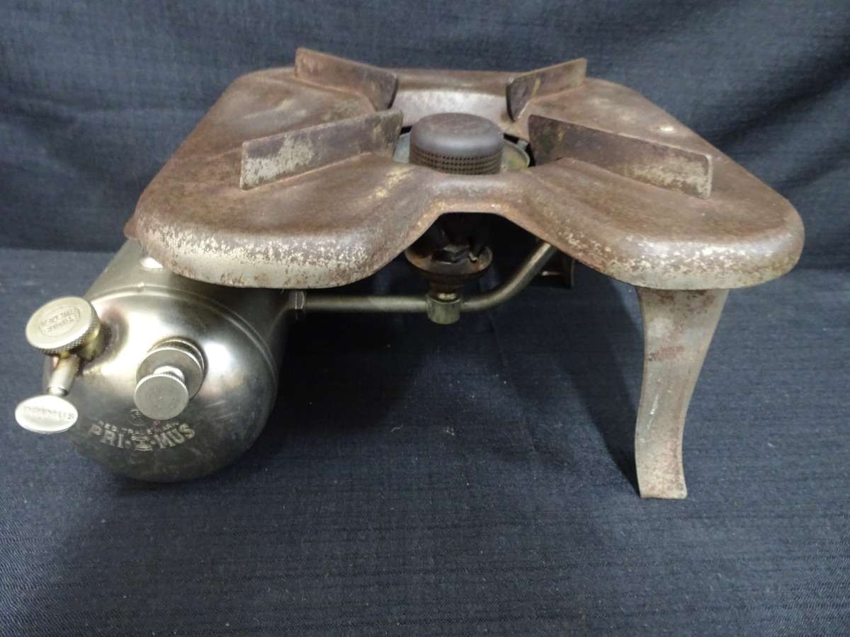 Very Rare Vintage Primus 510 Camping Stove Made In Sweden - In Good Secondhand Condition- See Desp.