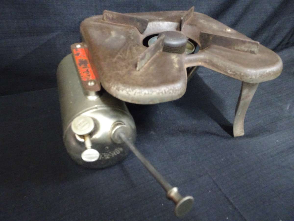 Very Rare Vintage Primus 510 Camping Stove Made In Sweden - In Good Secondhand Condition- See Desp.