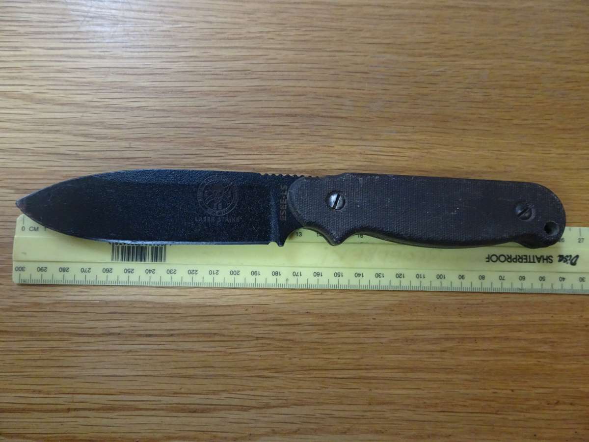 Stunning Esee - LS Rowen Downed Pilot Survival Knife - In Good Used Condition