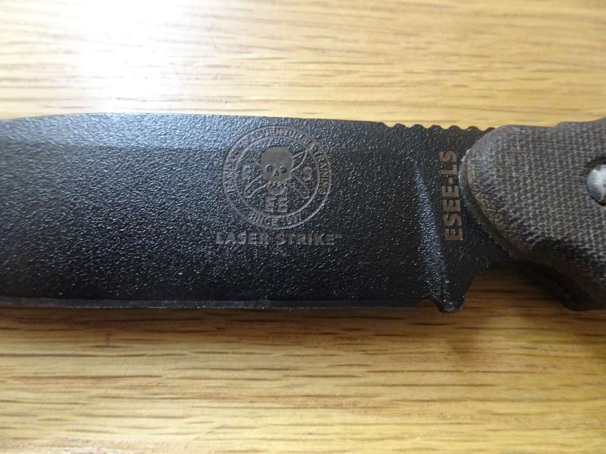 Stunning Esee - LS Rowen Downed Pilot Survival Knife - In Good Used Condition