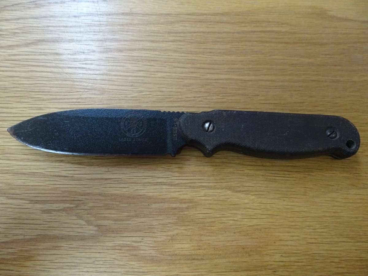 Stunning Esee - LS Rowen Downed Pilot Survival Knife - In Good Used Condition