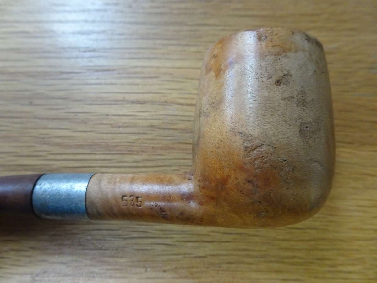 Stunning Vintage Richard (No. 535) Selected Briar Smoking Pipe - In Used Condition