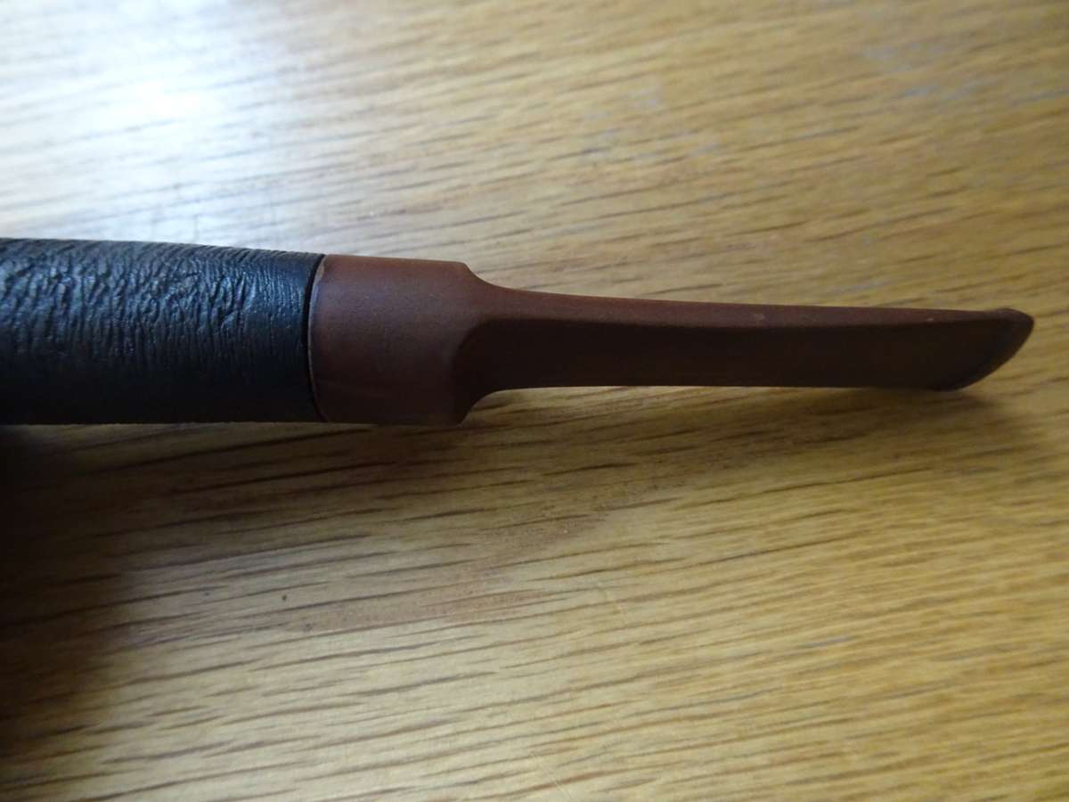 Sasieni 93's Old England Rusticated Briar Tobacco Smoking Pipe Stack Chimney - In Used Condition