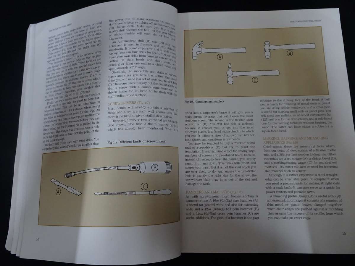 The Manual Of Furniture Restoration By V.J Taylor - See Description