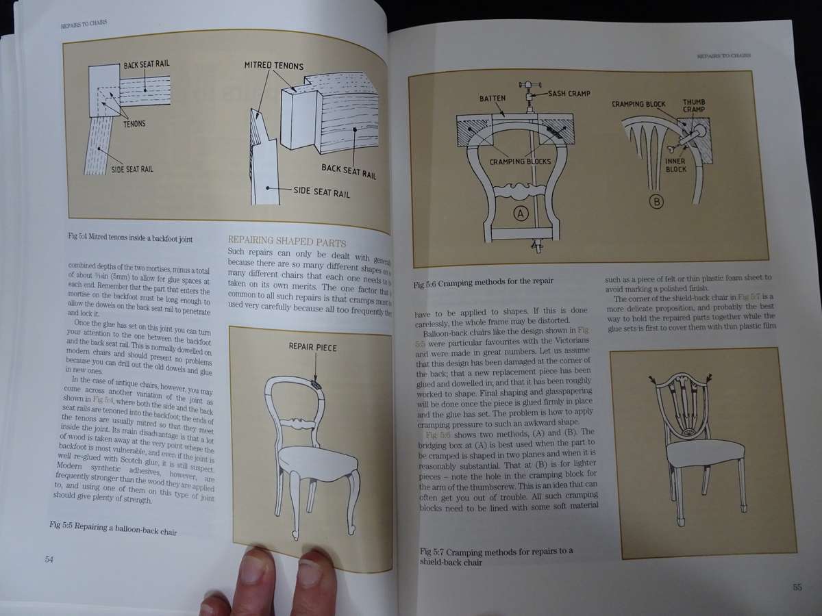 The Manual Of Furniture Restoration By V.J Taylor - See Description