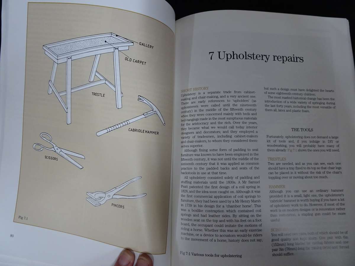 The Manual Of Furniture Restoration By V.J Taylor - See Description