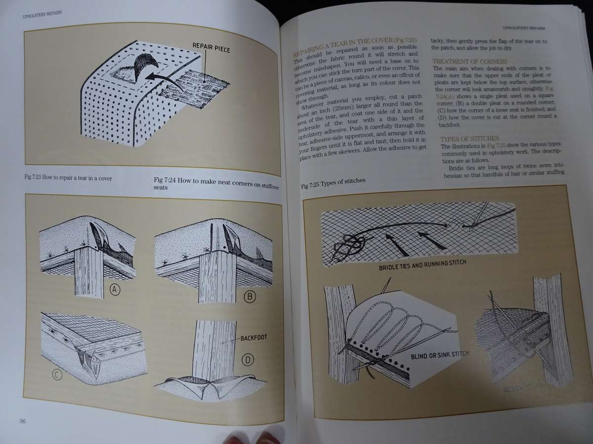 The Manual Of Furniture Restoration By V.J Taylor - See Description