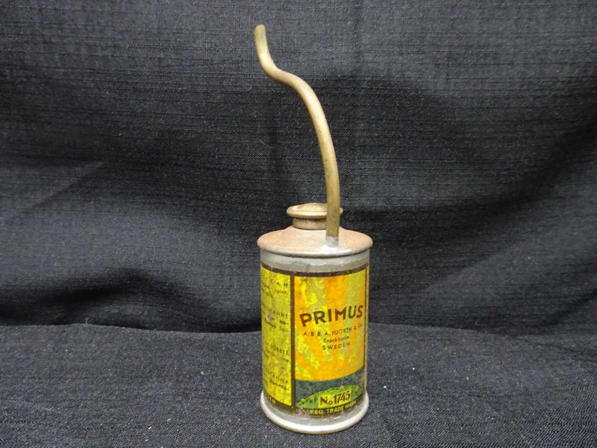 RARE Vintage Primus Sweden Stove Can /Tin No. 1745 - In Secondhand Condition