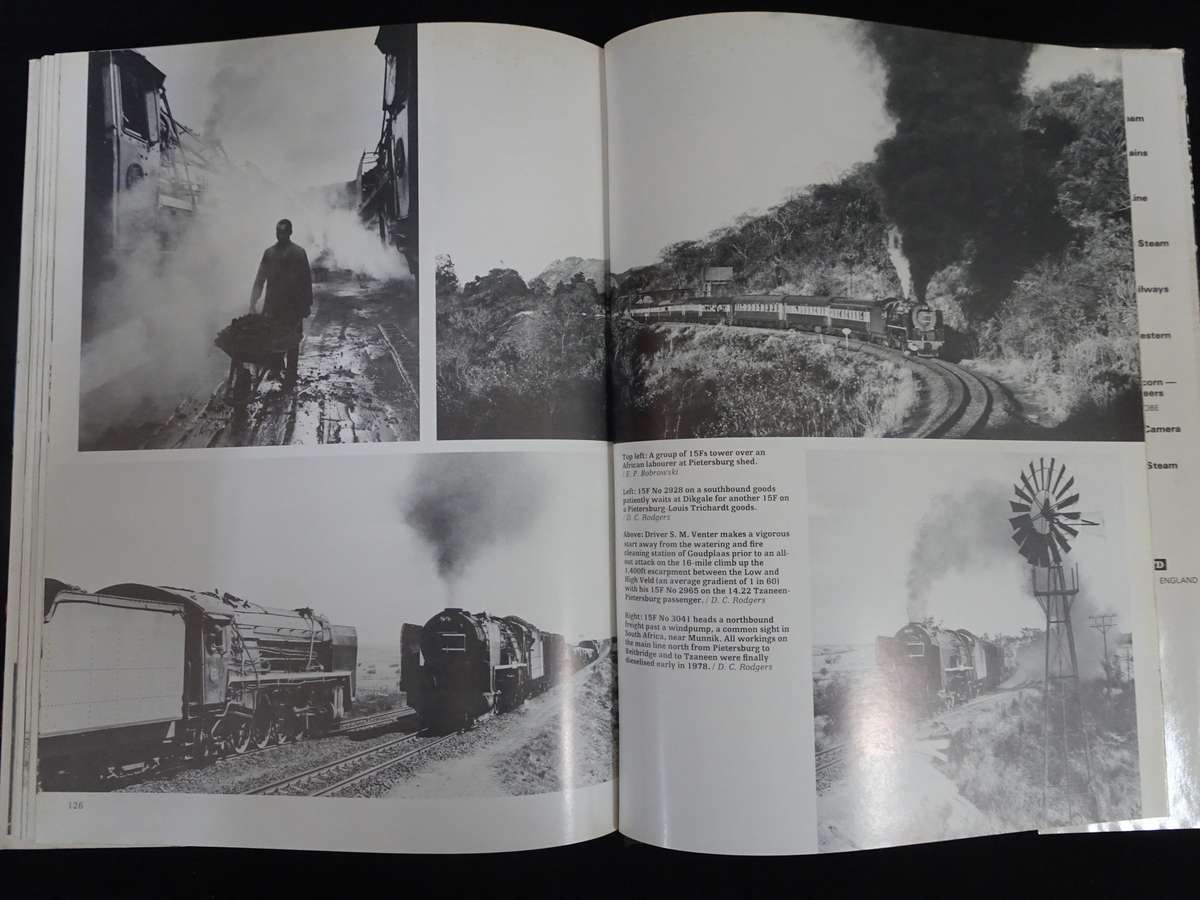 South African Steam Today Book by David C. Rodgers - In Good Condition
