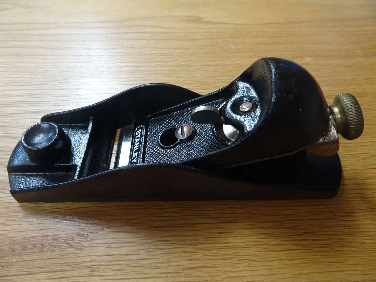 Stunning Vintage Stanley Block Plane With Adjustable Throat - In Good Condition - 17cm x 6cm