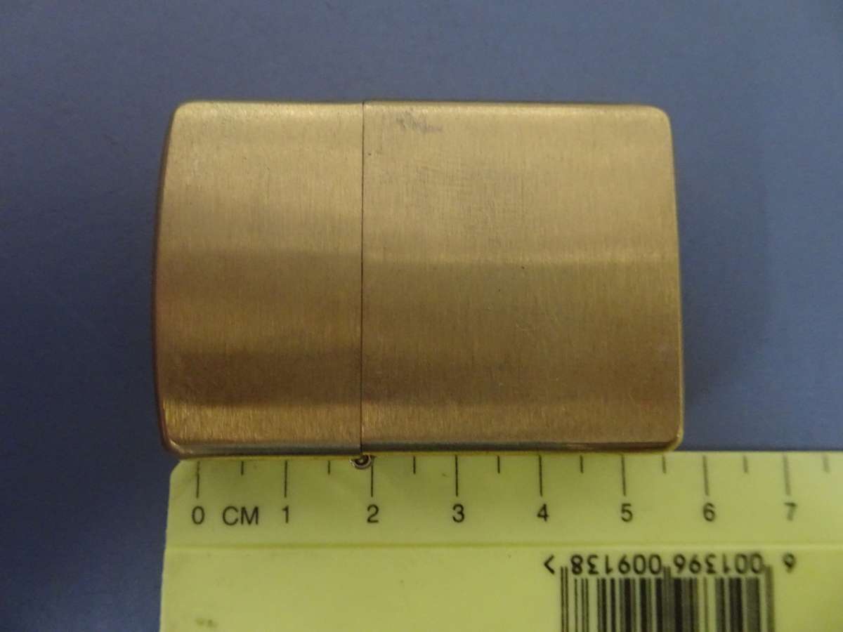 Stunning Genuine Zippo Lighter (Armor Case) - Bradford, PA. Made In U.S.A - In Original Box