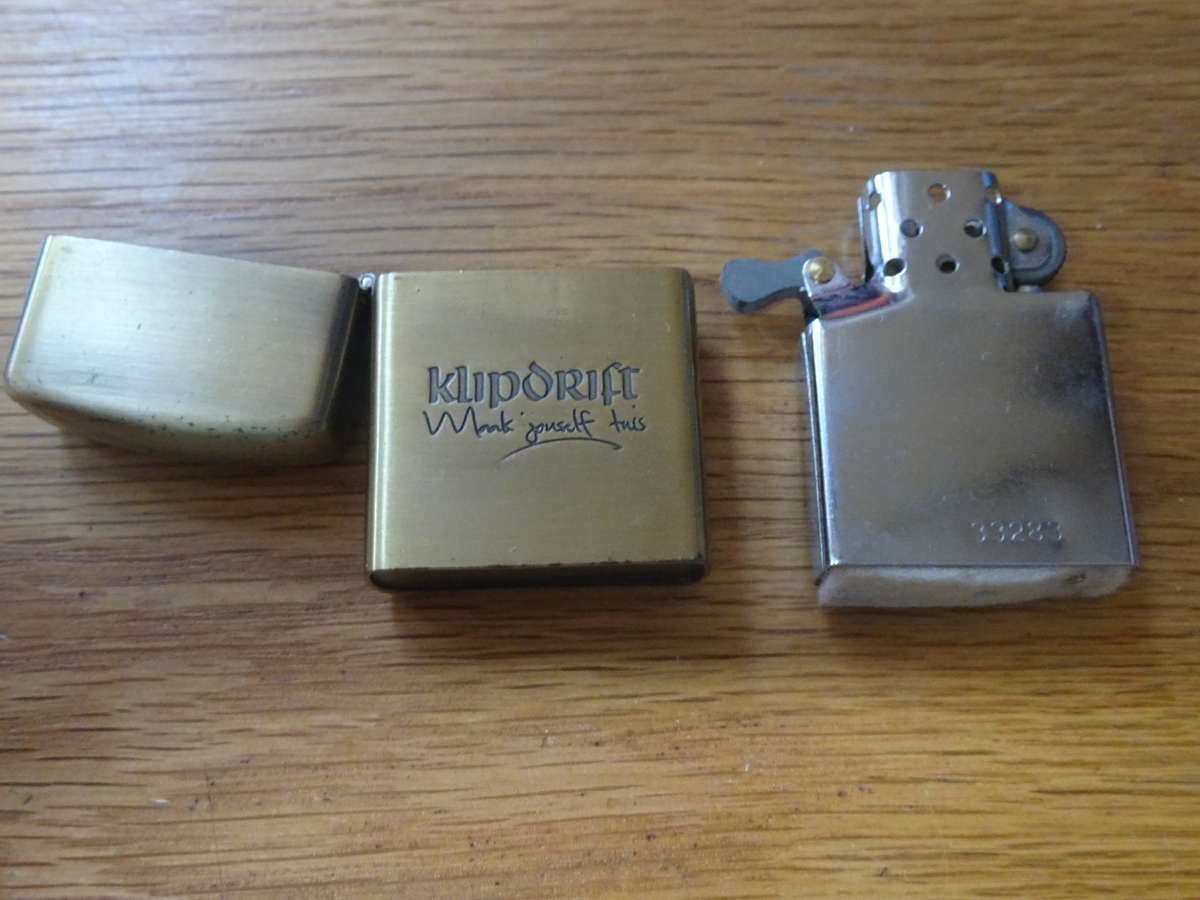 Stunning Klipdrift "Maak Jouself Tuis" Lighter - In Good Condition - See Description