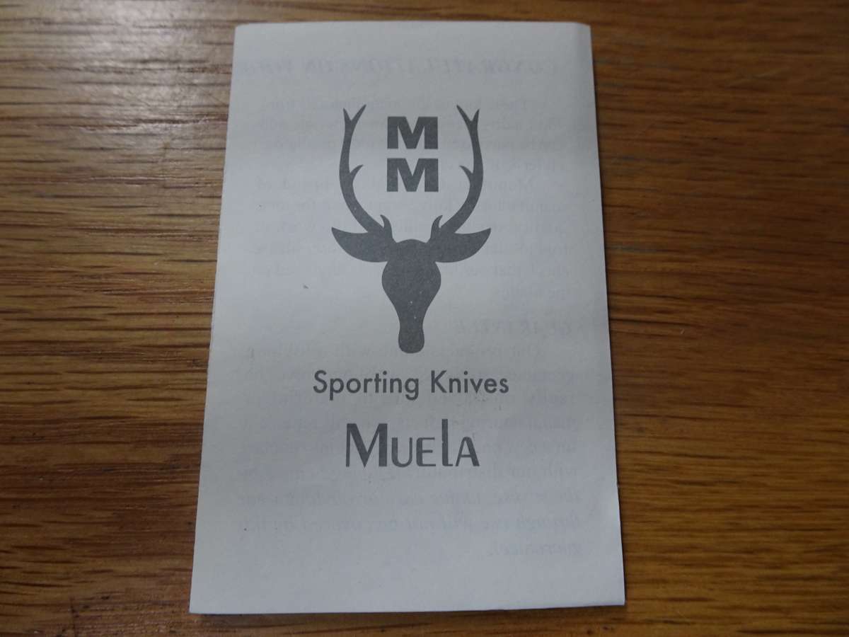 Gorgeous Muela (440) Spain Made Sporting Knife - In Original Box And Leather Bag