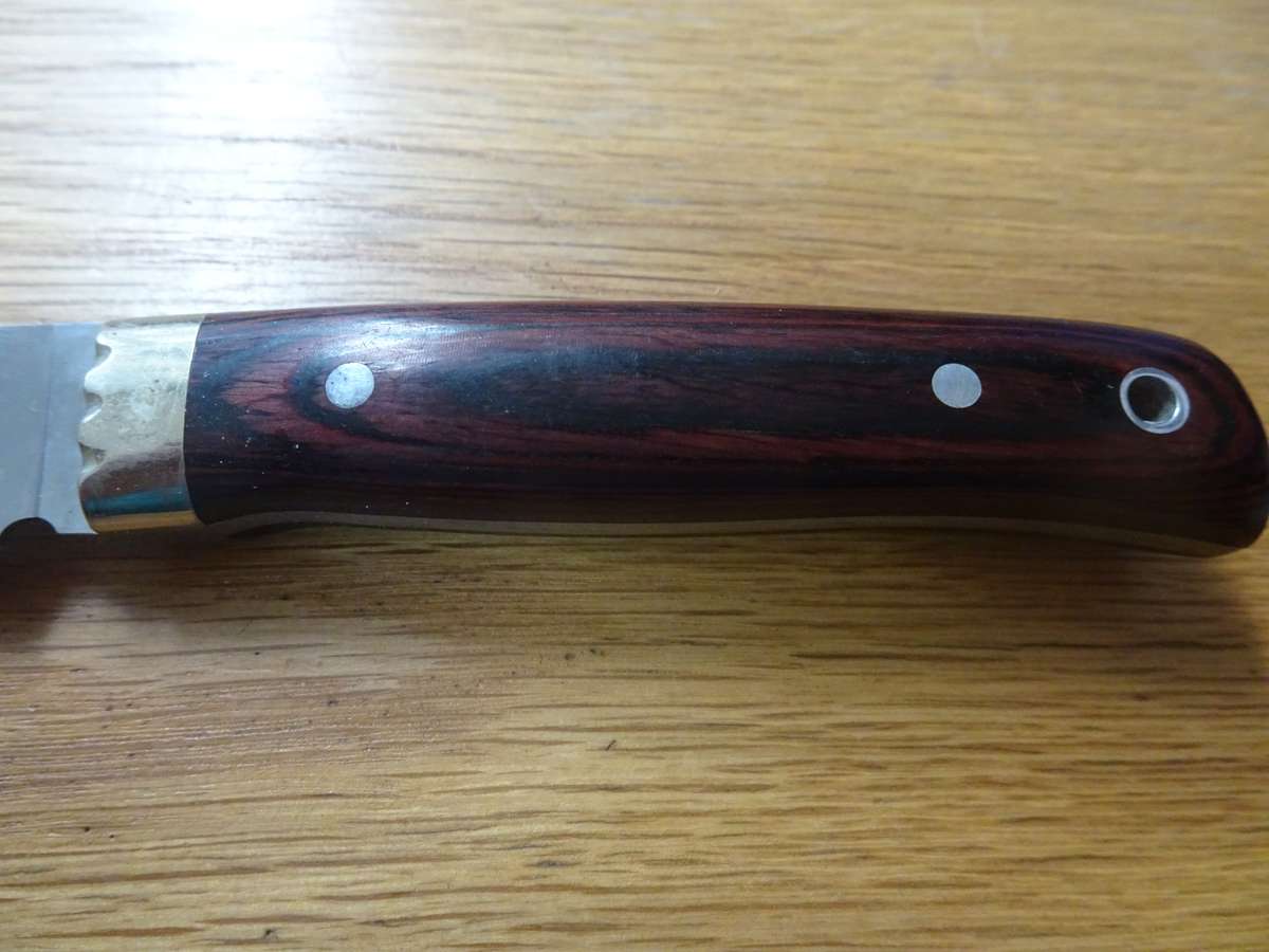 Stunning Muela Eagle Spain Made - Molibdeno Vanadio Hunting Knife In Original Leather Bag