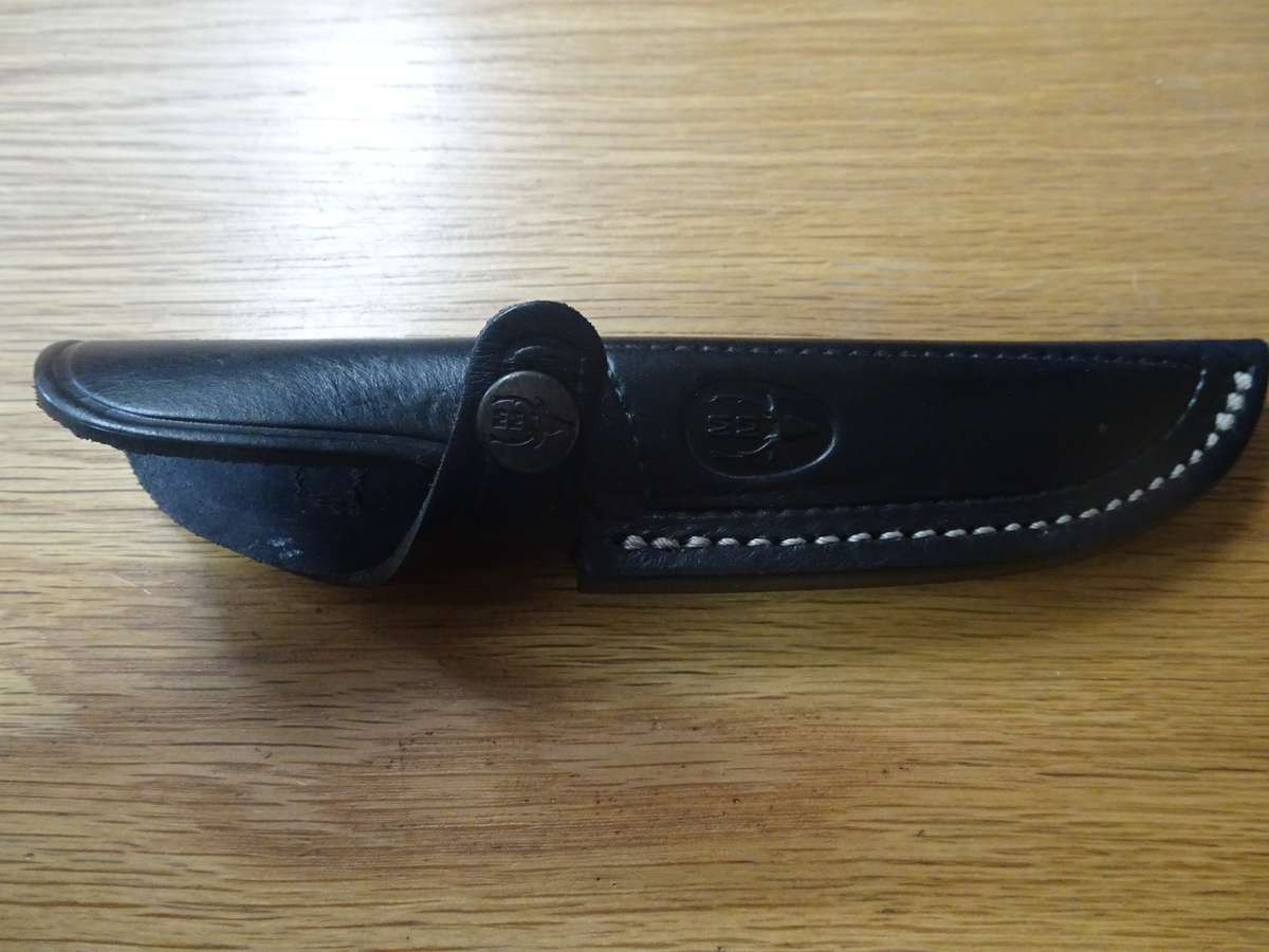 Stunning Muela Eagle Spain Made - Molibdeno Vanadio Hunting Knife In Original Leather Bag