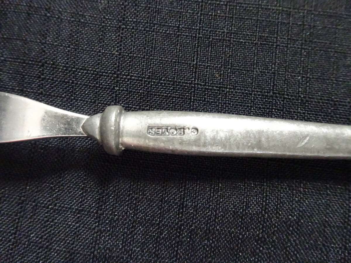 Carrol Boyes Pickle Appetizer Fork - Good Condition 19 cm