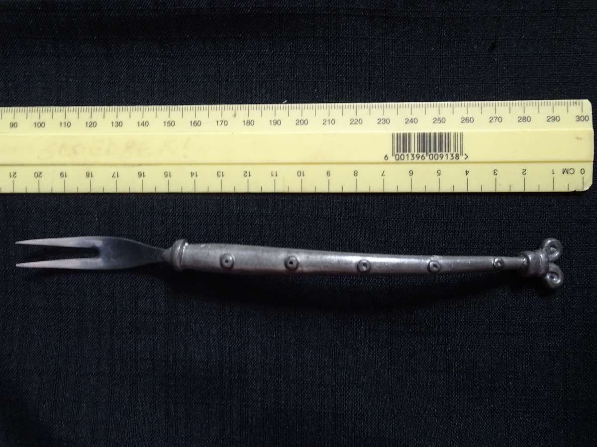 Carrol Boyes Pickle Appetizer Fork - Good Condition 19 cm