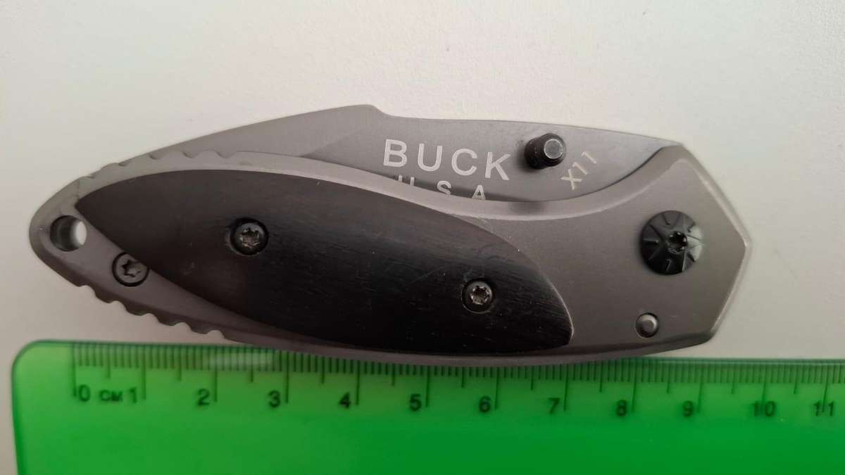 Stunning Buck US.A. X11 Folding Pocket Knife in Good Condition