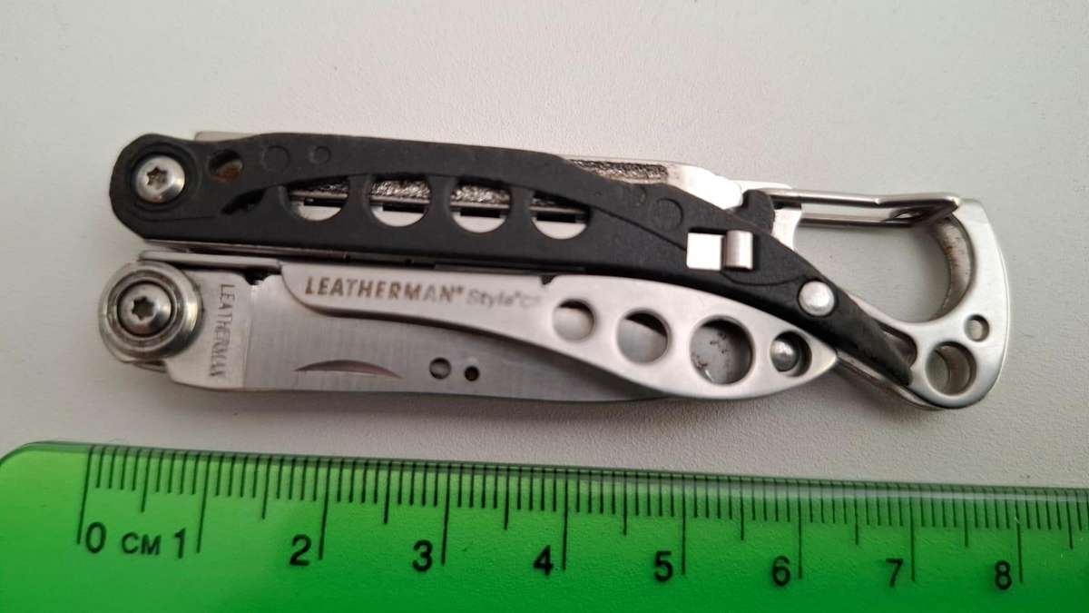 Stunning Leatherman Skeletool "Style CS in Good Condition