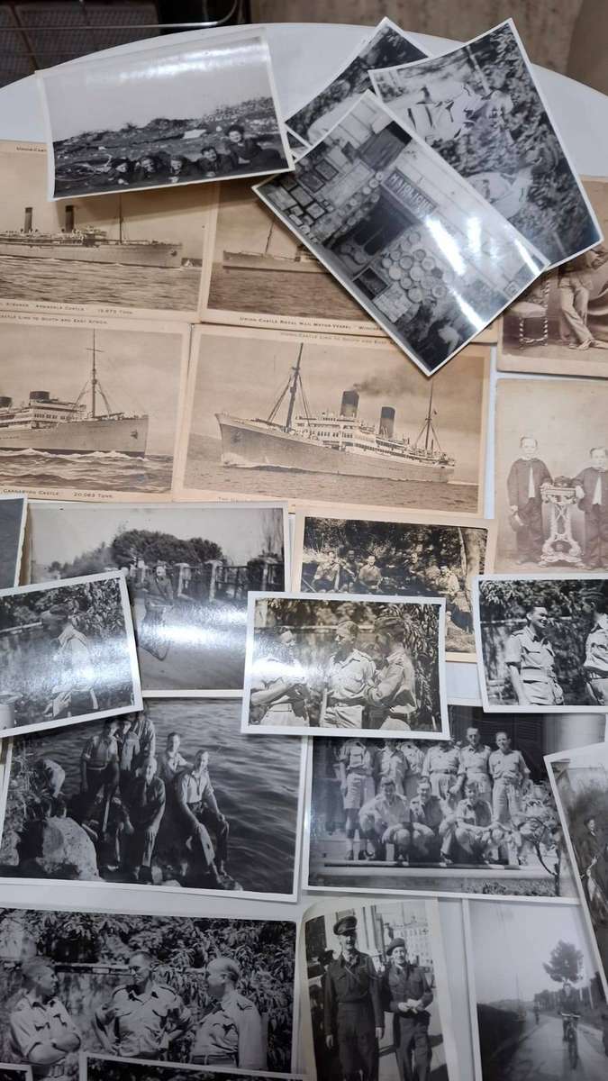 Lot of Interesting Military Photographs and Postcards - Bid for the Lot!!!