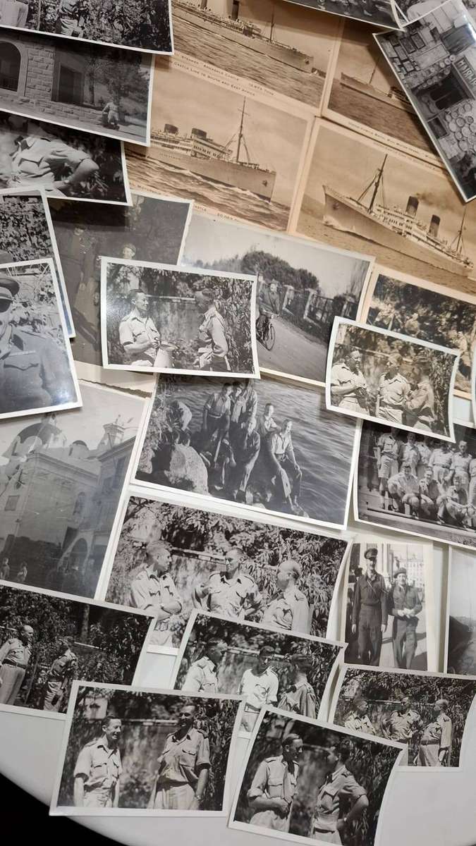 Lot of Interesting Military Photographs and Postcards - Bid for the Lot!!!