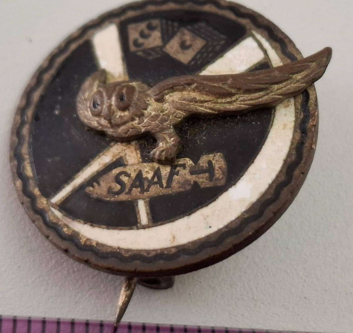Very Rare SAAF Cir 1944 No 31 Squadon Badge