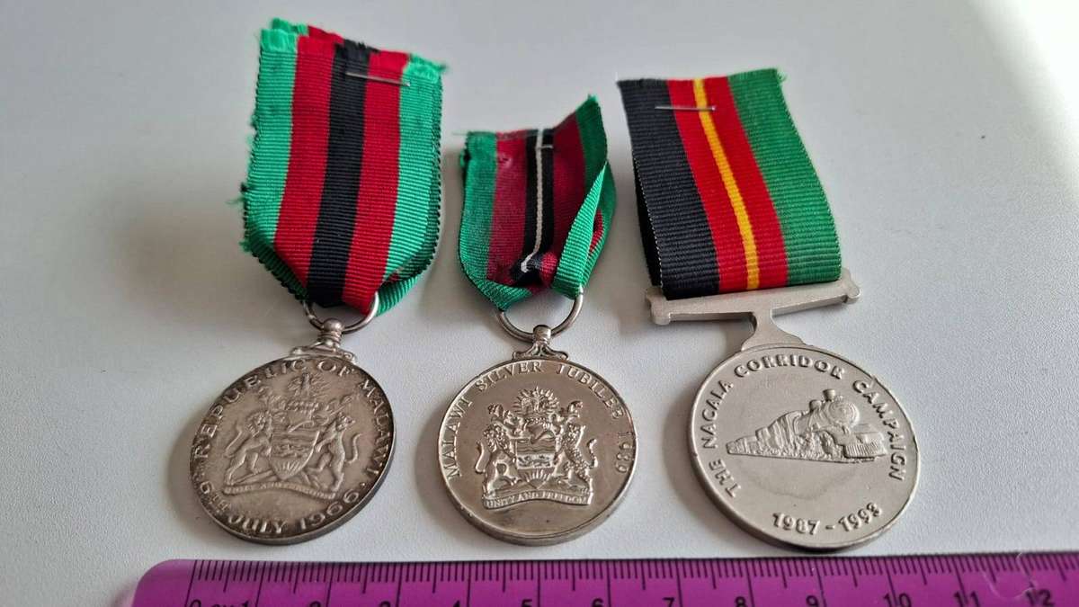 Set of Malawi military medals