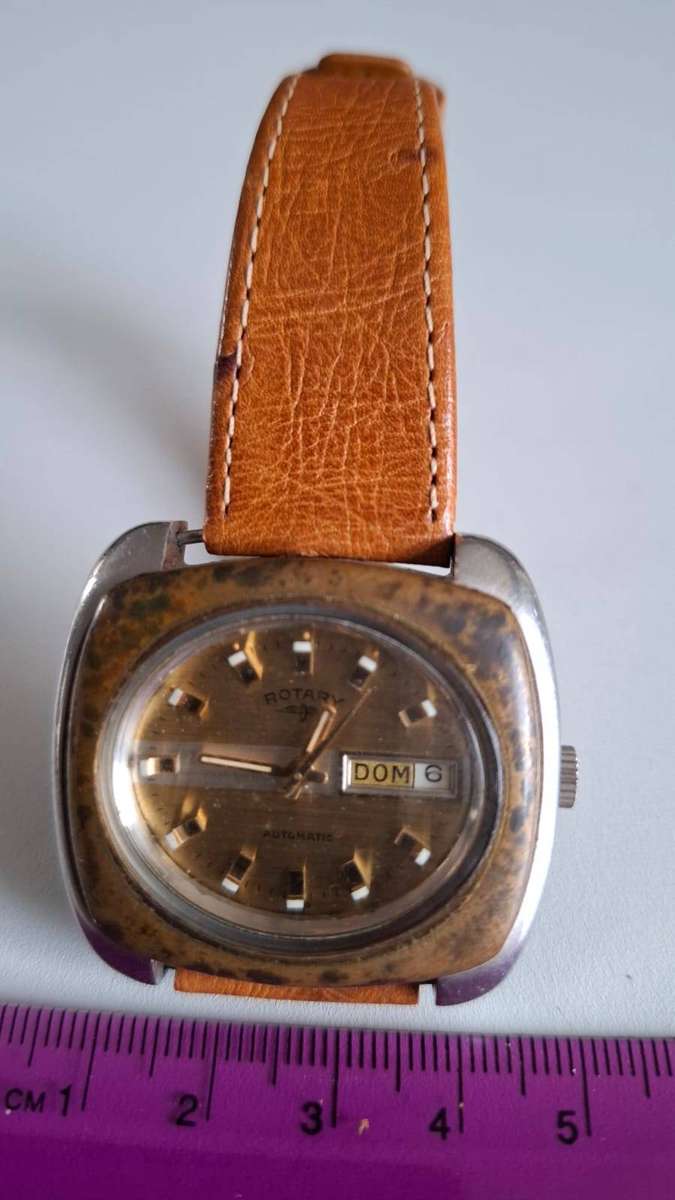 Vintage Rotary automatic gents watch - water pressure tested, model no. 165921